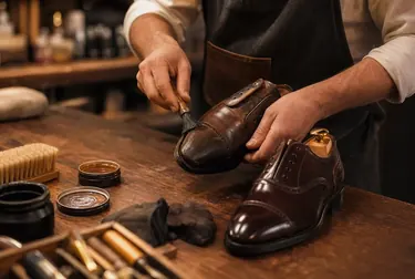 Serviço reforma de sapatos sociais de O Polo Sapateiro Osasco em Osasco